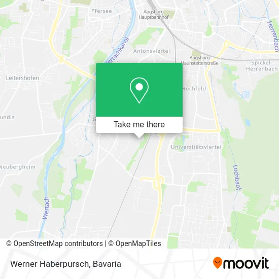 Карта Werner Haberpursch