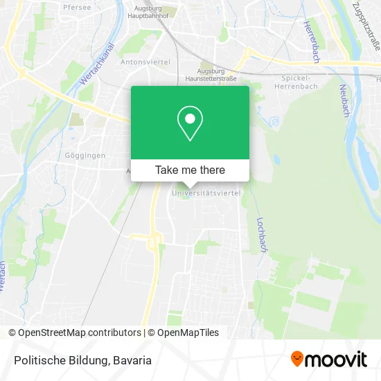 Карта Politische Bildung