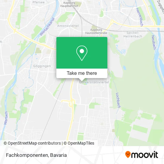 Карта Fachkomponenten