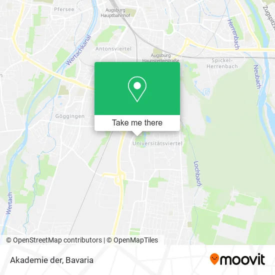 Карта Akademie der