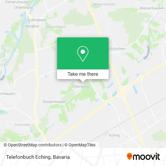 Карта Telefonbuch Eching