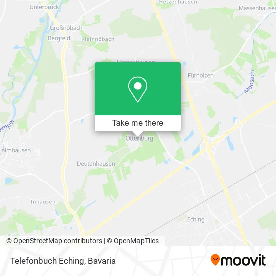 Карта Telefonbuch Eching