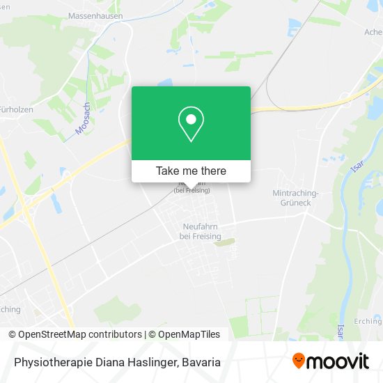 Physiotherapie Diana Haslinger map