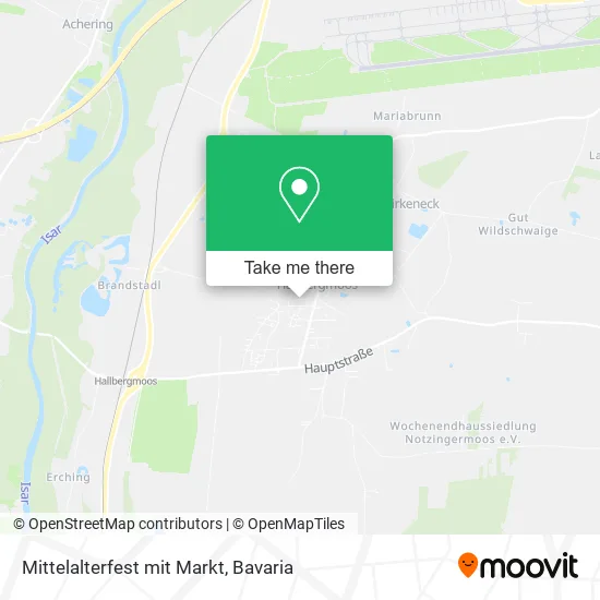 Карта Mittelalterfest mit Markt