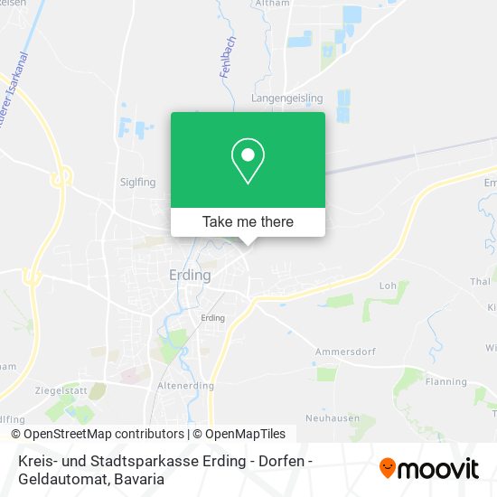 Kreis- und Stadtsparkasse Erding - Dorfen - Geldautomat map