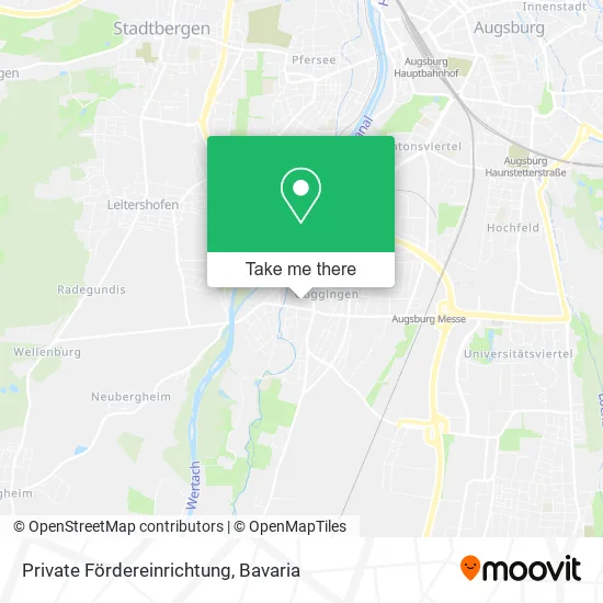 Карта Private Fördereinrichtung