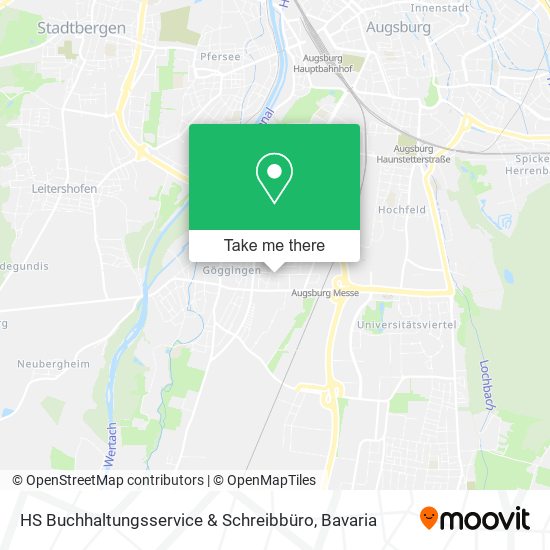 HS Buchhaltungsservice & Schreibbüro map