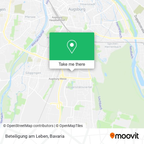 Beteiligung am Leben map