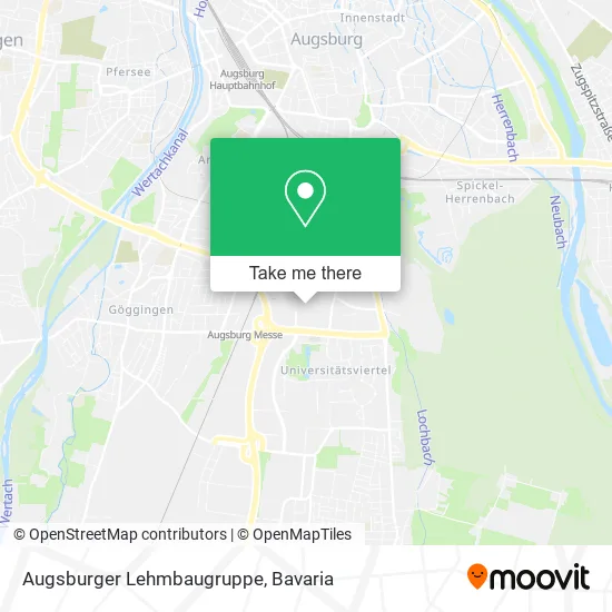 Карта Augsburger Lehmbaugruppe