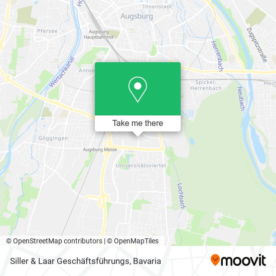 Siller & Laar Geschäftsführungs map