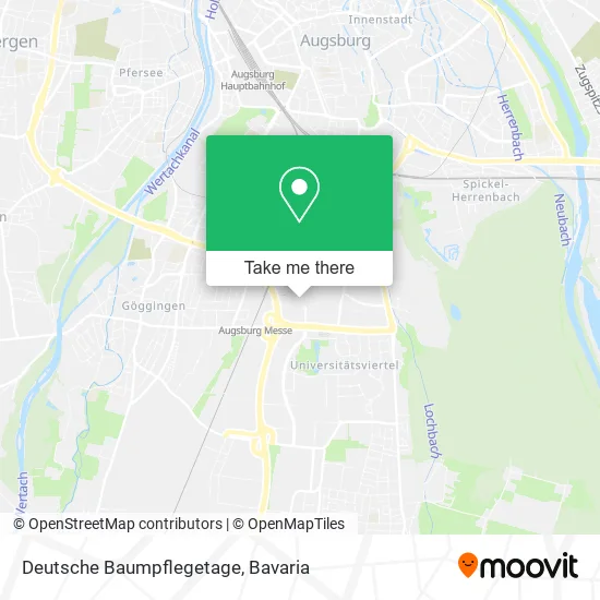 Карта Deutsche Baumpflegetage