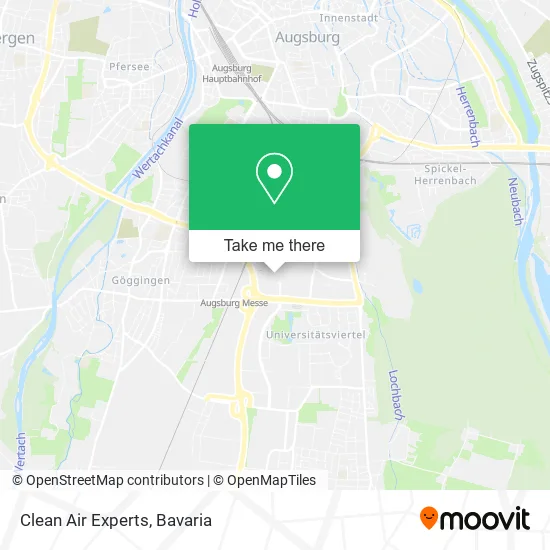 Карта Clean Air Experts