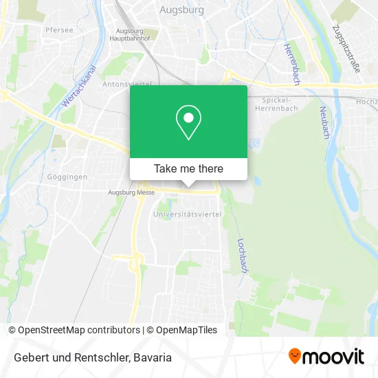 Карта Gebert und Rentschler