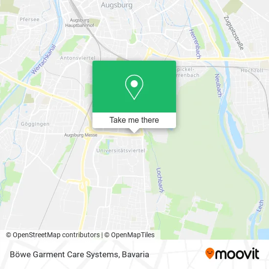 Карта Böwe Garment Care Systems