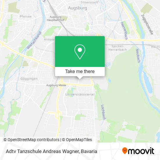 Карта Adtv Tanzschule Andreas Wagner