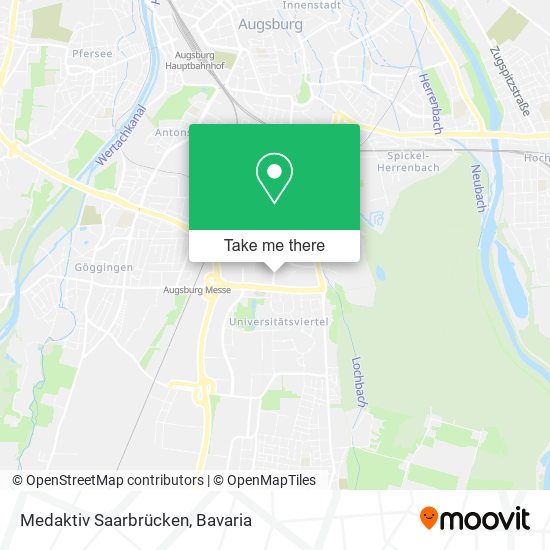 Medaktiv Saarbrücken map