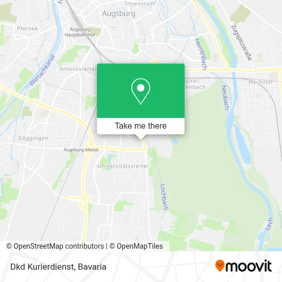 Dkd Kurierdienst map