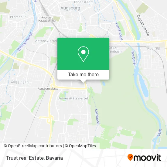 Карта Trust real Estate