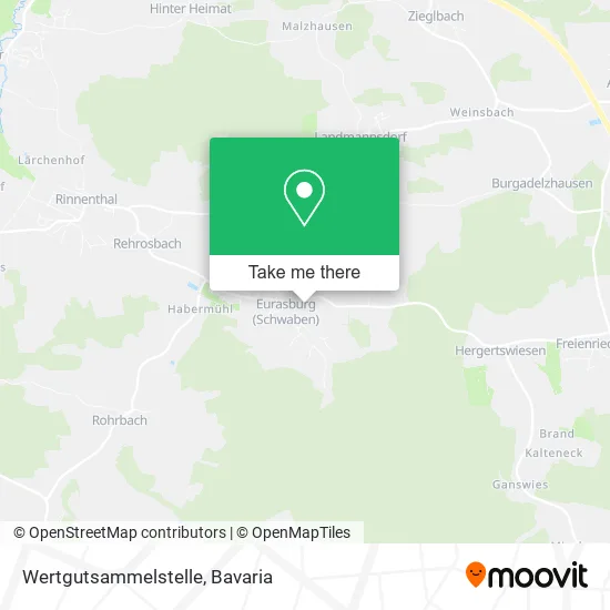 Карта Wertgutsammelstelle