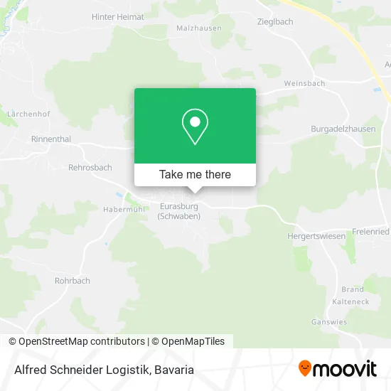 Карта Alfred Schneider Logistik