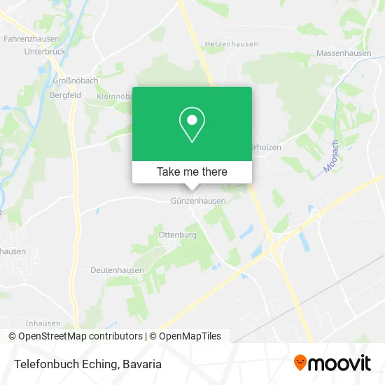 Карта Telefonbuch Eching