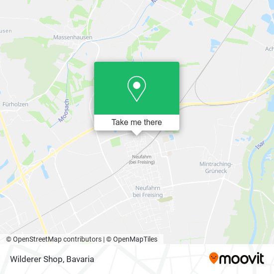 Wilderer Shop map