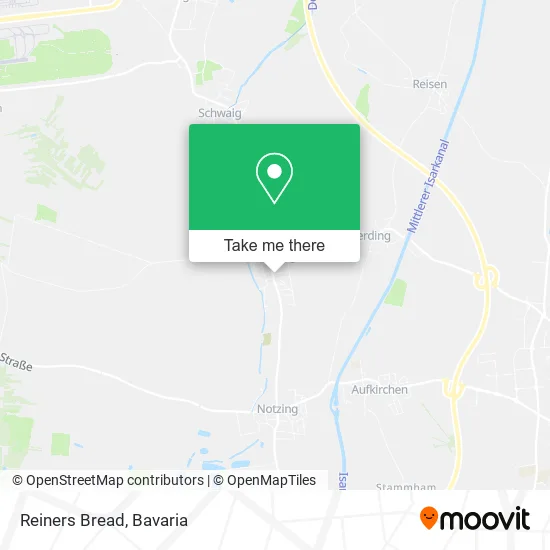 Reiners Bread map