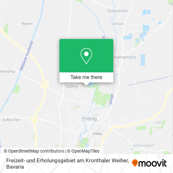 Freizeit- und Erholungsgebiet am Kronthaler Weiher map