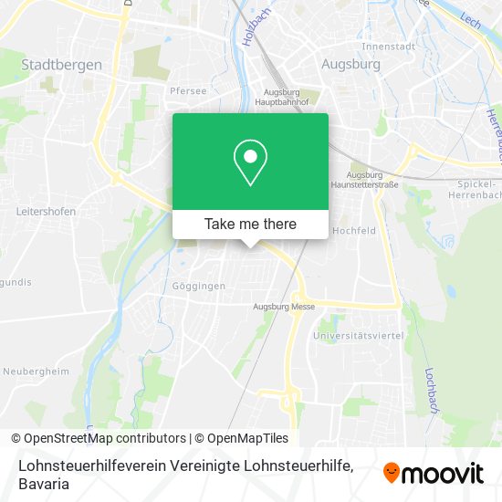 Lohnsteuerhilfeverein Vereinigte Lohnsteuerhilfe map