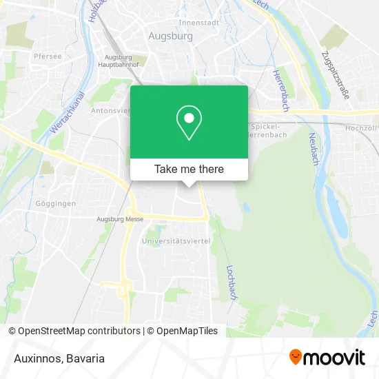 Карта Auxinnos