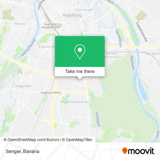 Карта Senger