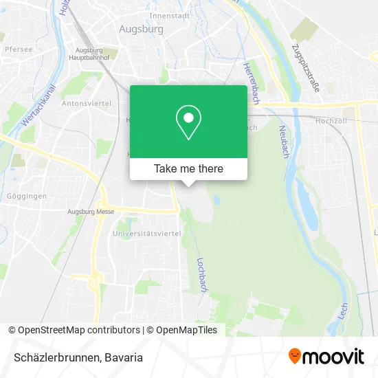 Карта Schäzlerbrunnen