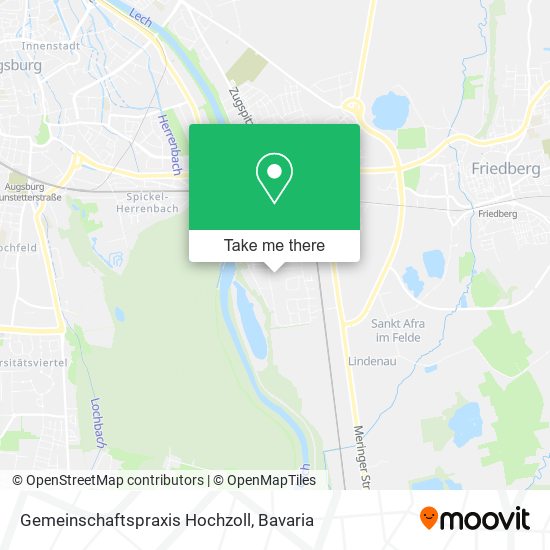 Карта Gemeinschaftspraxis Hochzoll