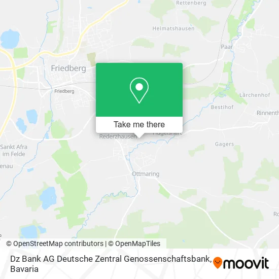 Карта Dz Bank AG Deutsche Zentral Genossenschaftsbank