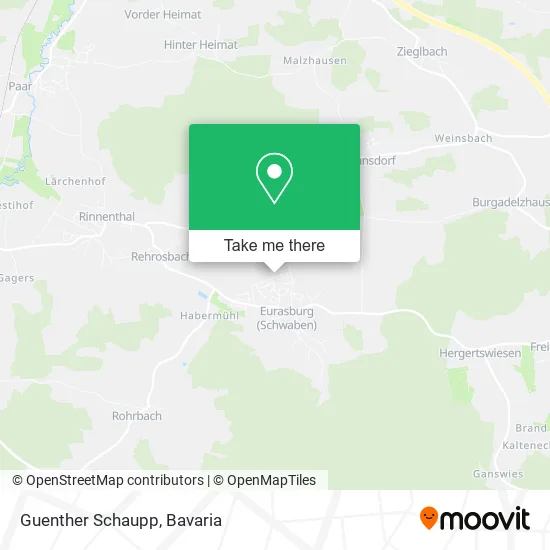 Карта Guenther Schaupp