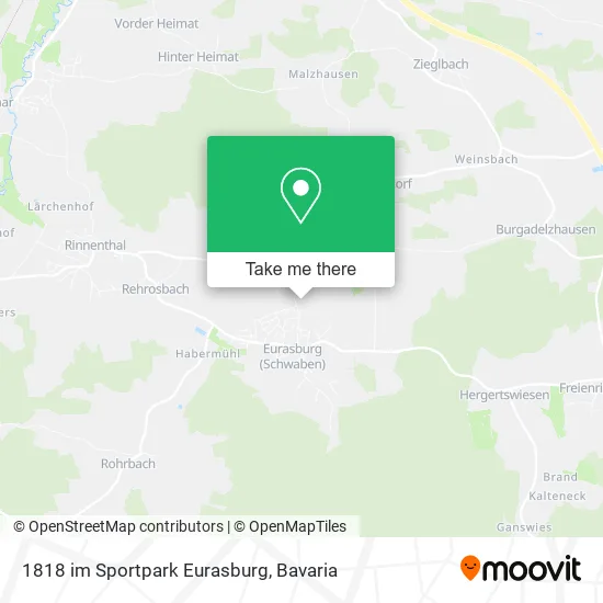 Карта 1818 im Sportpark Eurasburg