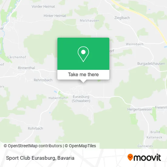 Карта Sport Club Eurasburg