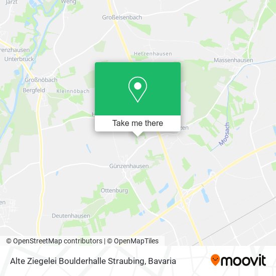 Alte Ziegelei Boulderhalle Straubing map