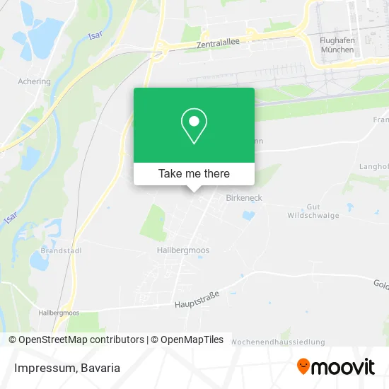 Карта Impressum