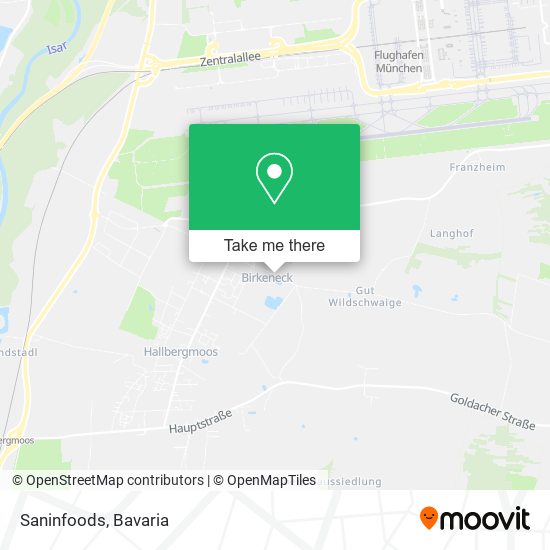 Saninfoods map