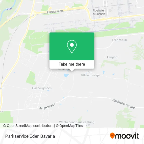 Карта Parkservice Eder