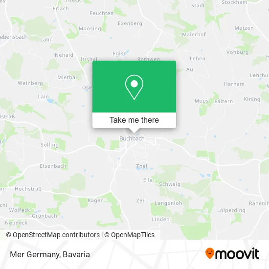 Карта Mer Germany