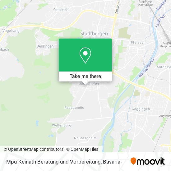 Mpu-Keinath Beratung und Vorbereitung map