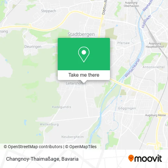 Карта Changnoy-Thaimaßage