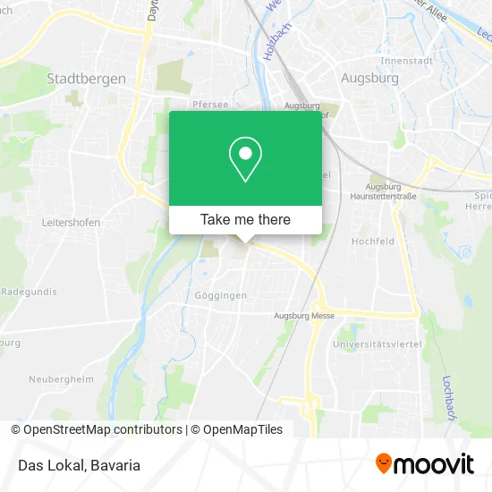Карта Das Lokal