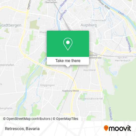 Карта Retrescos