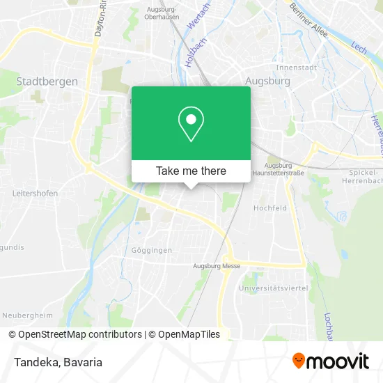 Карта Tandeka