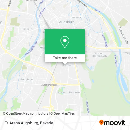 Карта Tt Arena Augsburg