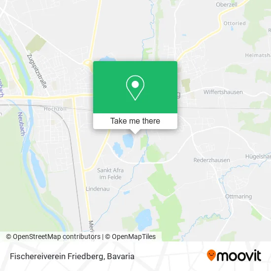 Карта Fischereiverein Friedberg