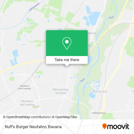Карта Ruff's Burger Neufahrn